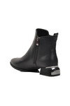 Black Zippered Womens Boots 248036 Z