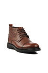 Tan Genuine Leather Mens Boots 07089 M