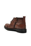 Tan Genuine Leather Mens Boots 07089 M