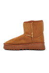 Tan Suede Fur Lined Womens Boots 696067 Z