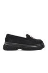 Black Suede Womens Casual Shoes 884900 Z