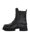 Black Genuine Leather Womens Boots 2251811K Z