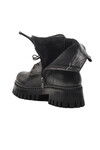 Black Genuine Leather Womens Boots 2251811K Z