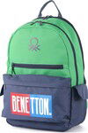 Green-Navy Unisex Backpack 03785