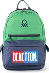 Green-Navy Unisex Backpack 03785