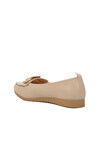 Beige Light Thin Sole Womens Ballerinas PC-53020 Z