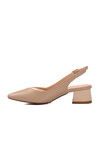 Beige Womens Evening Shoes 357115 Z