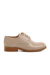 Beige Patent Leather Boys Classic Shoes 3020 P