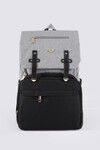 Beige-Black Mother and Baby Bag 51768