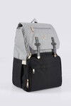 Beige-Black Mother and Baby Bag 51768