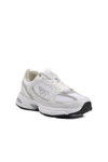 White Silver Mesh Mens Sneakers Run M