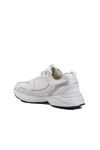 White Silver Mesh Mens Sneakers Run M
