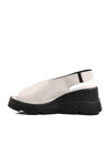 White High Sole Womens Slippers PC-7533 Z