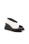 White High Sole Womens Slippers PC-7533 Z