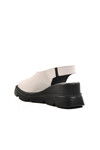 White High Sole Womens Slippers PC-7533 Z