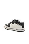 White Black Green Velcro Childrens Sports Shoes BNI-10024 F