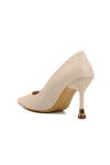White Thin Heeled Womens Evening Shoes PC-54022 Z
