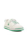 White Green Velcro Childrens Sports Shoes BNI-10024 F