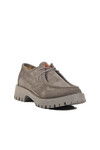 Gray Suede Womens Casual Shoes PC-54319 Z