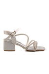 Silver Stone Girls Sandals 21 F