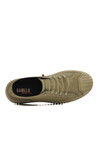 Khaki Linen Memory Foam Mens Sneakers Vigor M