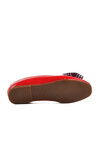 Red Patent Leather Bow Ribbon Girls Ballerinas 180 F