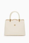 Cream Womens Hand and Shoulder Bag 930065