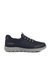 Navy Blue Knit Lightweight Mens Sneakers Flexible II M
