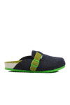 Navy Blue Textile Mens Home Slippers BN-30459 M
