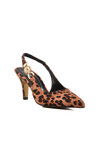 Leopard Pattern Womens Thin Heeled Shoes 312390 Z