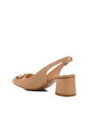 Nude Womens High Heel Shoes 598501 Z