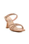 Nude Patent Leather Womens High Heel Shoes 655372 Z