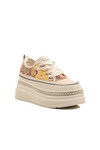 Yellow High Sole Womens Sneaker 25Y423-6 Z