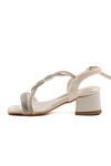 Mother of Pearl Stone Girls Sandals 07 P