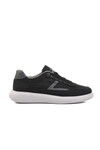 Black-White Linen Mens Casual Shoes 128 M
