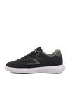 Black-White Linen Mens Casual Shoes 128 M