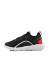 Black and White Mesh Lightweight Mens Sneakers Dera 640 M