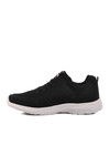Black and White Mesh Lightweight Large Size Mens Sneakers 020 M