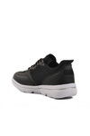 Black White Mesh Lightweight Unisex Sneakers Z-5496 G