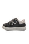 Black-Gray Velcro Unisex Kids Sneaker BN-31805 P