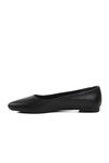 Black Light Thin Sole Womens Ballerinas 209118 Z