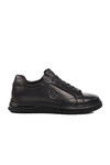 Black Genuine Leather Mens Casual Shoes 4K2529-2120 M