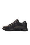 Black Genuine Leather Mens Casual Shoes 4K2529-2120 M