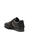 Black Genuine Leather Mens Casual Shoes 5Y0693-7811 M