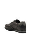 Black Genuine Leather Mens Casual Shoes 5Y1543-7811 M