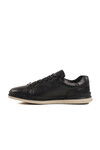 Black Genuine Leather Mens Casual Shoes 5Y2061-R176 M