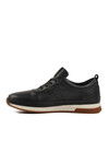 Black Genuine Leather Mens Casual Shoes 5Y2119-2304 M