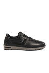 Black Genuine Leather Mens Casual Shoes 5Y2153-C02 M