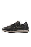 Black Genuine Leather Mens Casual Shoes 5Y2153-C02 M