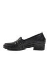 Black Genuine Leather Anatomic Womens Classic Shoes Z230 Z